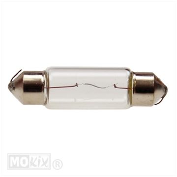 Lampadina 6V T11 tubo 11x39 5W SV8.5-8 10 pezzi