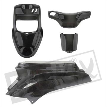 Set di 4 Carene Yamaha BW's/MBK Booster 2004-> nero Kit Carene