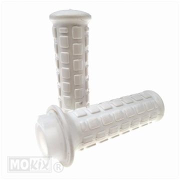 SET COMPLETO DI MANIGLIE PUCH/TOMOS BLOCK BIANCHE