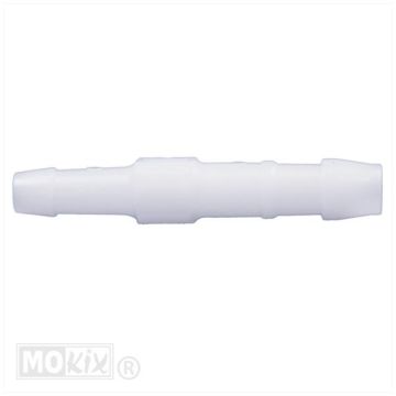 raccordo per tubo benzina 4mm > 3mm bianco