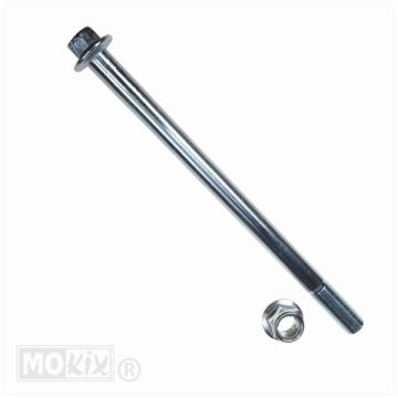 Asse anteriore Honda MT5/MT8 187x12x1,25 (dado autobloccante)