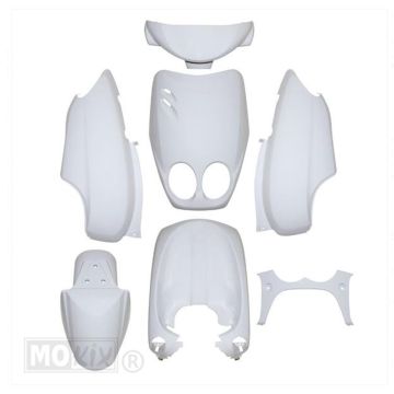 Kit Carene Yamaha Neo's/MBK Ovetto vecchio tipo 2002-2007 bianco Kit Carene da 7 pezzi