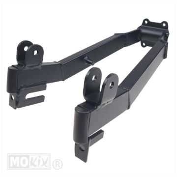 Forcella posteriore sportiva personalizzata Puch Maxi nera