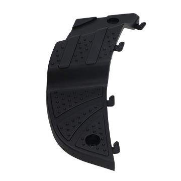 Distanziale pedana e parte angolare nero SYM Fiddle 2 50-125cc originale 64312-AKA-000-BK