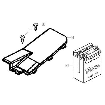 Batteria Kymco MXU 400