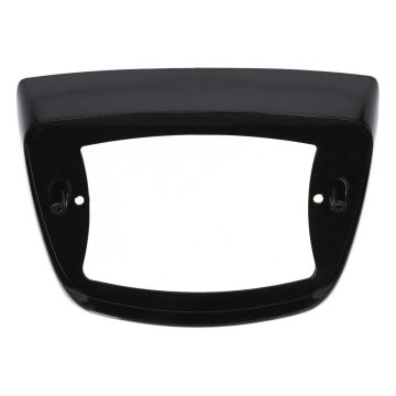 Cerchio fanale posteriore Vespa LX/LXV/S nero lucido DMP