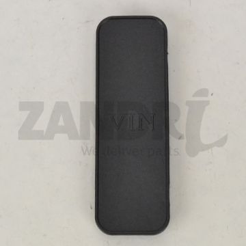 Afdekplaatje frame nummer FLAT MAT ANTRACIET  81142-ALA6-9000