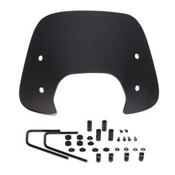 Parabrezza basso nero opaco Vespa Sprint 50-125-150 2014->