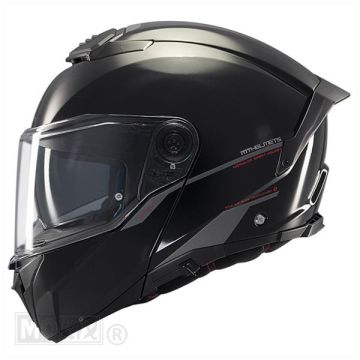 Sistema casco MT Atom 2 SV noir brillant