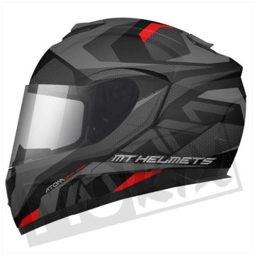 Sistema di casco MT Atom Skill SV Nero opaco
