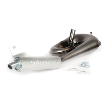 Marmitta Simonini Serpentone Piaggio Ciao, Bravo, Boxer, Si