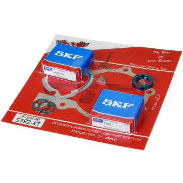 Set cuscinetti/guarnizioni/guarnizioni 50cc Vespa Ciao/Citta (1x guarnizione 15x24x5, 2x cuscinetto 6202 C3)