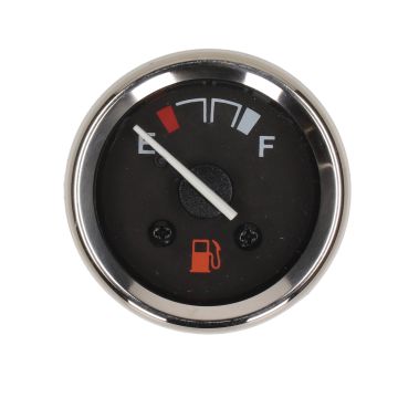 Indicatore del livello del carburante cromato sul volante tipo China AGM Grande Retro/Bella/Torino/Roma/Custom/Borsalino/Amaro/Classic/Aurora