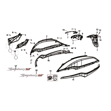 Placcatura Sym Symphony ST 125I E4