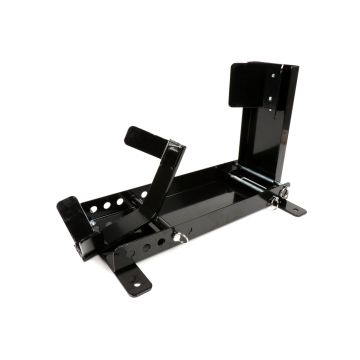 Pinza di trasporto/cavalletto/tumble scooter/motociclette per ruota anteriore BGM PRO Vespa, Lambretta, Scooter, Modern Vespa, pneumatici da 8 a 13 pollici, fissa rapidamente e facilmente uno scooter per 1 persona per garage, posto auto coperto, rimorchio