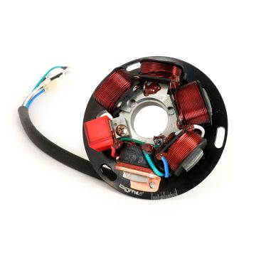 Accensione BGM PRO accensione a piastra base HP V2.5 in silicone Vespa PX Lusso (anche per basamento con Elestart) 5 cavi