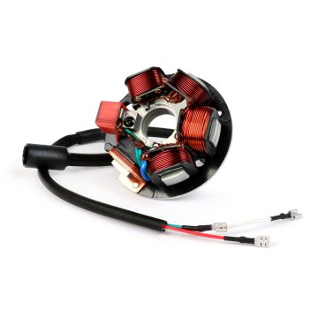 Accensione BGM PRO base accensione in silicone HP V2.5 Vespa PK XL 5 bobine, 6 cavi (spina tonda con 3 pin) per veicoli senza batteria