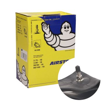 Tubo interno 275/300/90-100x18 pollici valvola diritta Michelin