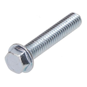 Bullone + flangia testa 8mm m6x30mm 12 pezzi