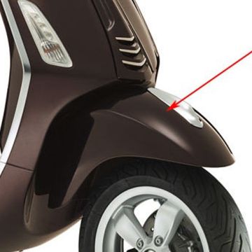 Parafango anteriore Vespa Primavera marrone 129/a originale 1b000947000md