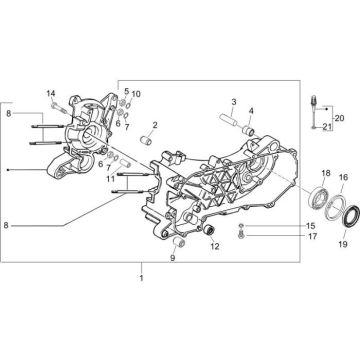 Carter Vespa Sprint 50 2T AC