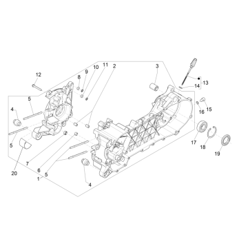 Carter Piaggio NRG Power 50 2 tempi LC Euro 4