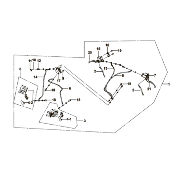 Sistema frenante CBS Sym Symphony ST 125I E4