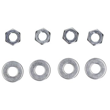 Set di 4 dadi e anelli a testa cilindrica universale M7 Minarelli Horizontal/AM6/CPI/Keeway/Generic/Wallaroo/Zundapp