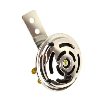 Tromba 6V 9W corrente alternata (AC) 70mm cromata classica di qualità A universale