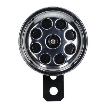Tromba 6V modello piccolo 70mm cromata 105 DB DC=corrente continua universale
