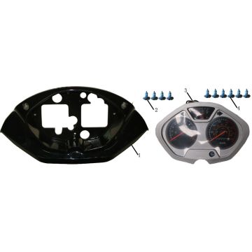 Contachilometri - Cockpit - Cavo tachimetro China Touring blu