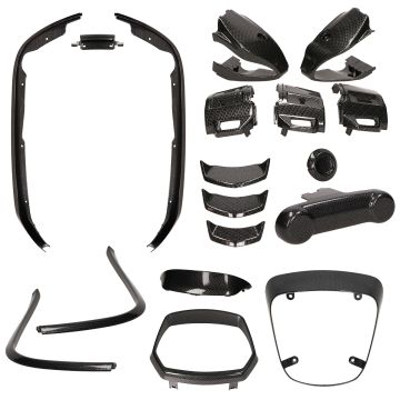 Set completo per lo styling e lo stampaggio Vespa Sprint in carbonio da 8 pezzi (dal 2018)
