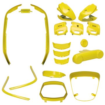 Set completo di cornici stilistiche/decorative Vespa Sprint giallo 8 pezzi (dal 2018)