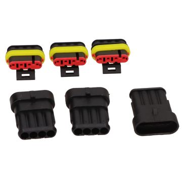 Set di connettori (SUPERSEAL) 9 pezzi WR ELEC