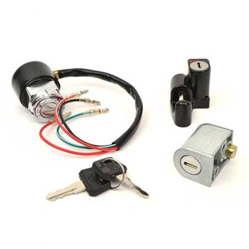 Set blocchetto di accensione completo in 3 pezzi Honda DAX/SS50/CD50/CT50 set 5070