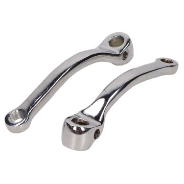 Set pedivelle (per movimento centrale 38865) Puch Maxi cromato DMP