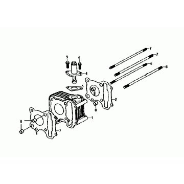 Cilindro Sym Orbit III Nero