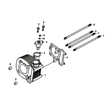 Guarnizione cilindro/testa/guarnizione base Sym Symphony ST 125I E4