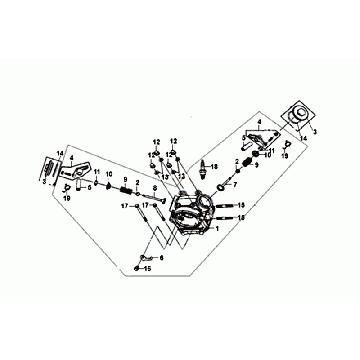 Testata cilindro Sym Mio 50i