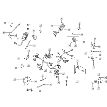 Parti elettriche Kymco E-Vitality