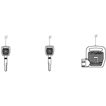 Chiave di accensione Kymco E-Vitality