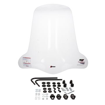 Parabrezza alto Kymco Sento 50-125cc tipo 1 2008-2013 altezza 67cm Faco