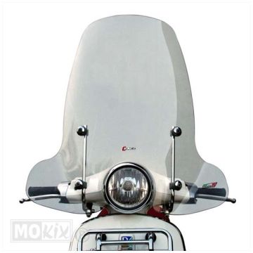 Parabrezza ad alta trasparenza Vespa Primavera 50-125-150 2013-> /Vespa Elettrica Faco