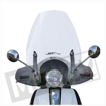 Parabrezza ad alta trasparenza Piaggio liberty I-Get/ S I-Get 50-125-150 2016-2022 Faco
