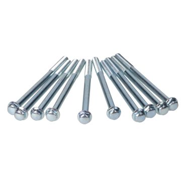 Set di viti per carter e flangia M6x100mm grezzi 10 pezzi (SW8)