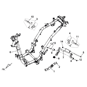 Telaio Sym Allo (WH871) champagne