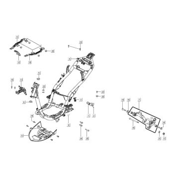 Telaio Kymco Agility City 16 200i