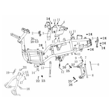 Telaio Generic Ideo 50 2-stroke blu 2007 25
