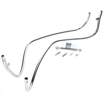 Set supporti telaio per Vespa LX/S anteriore cromato