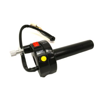 Acceleratore universale (avviamento/luce) nero